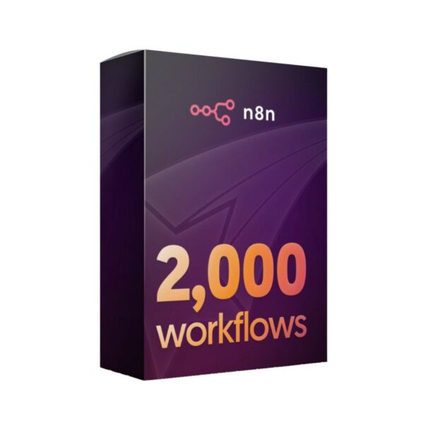 N8N 2000+ Work Flows , AI Agents & More